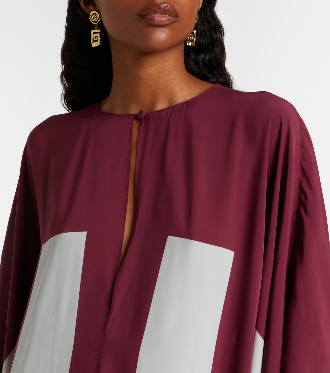 Adriana Degreas - Bold Stripes kaftan
