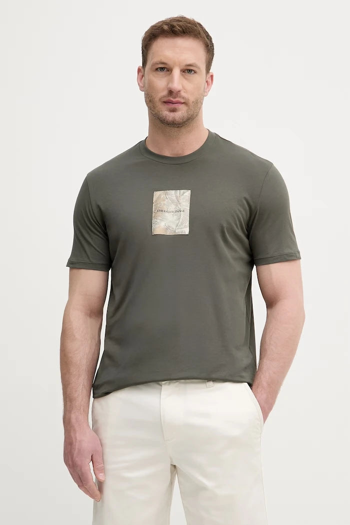 Armani Exchange erkek pamuklu tişört