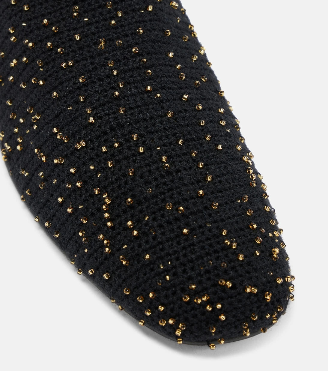Gabriela Hearst - Aris embellished knitted ballet flats