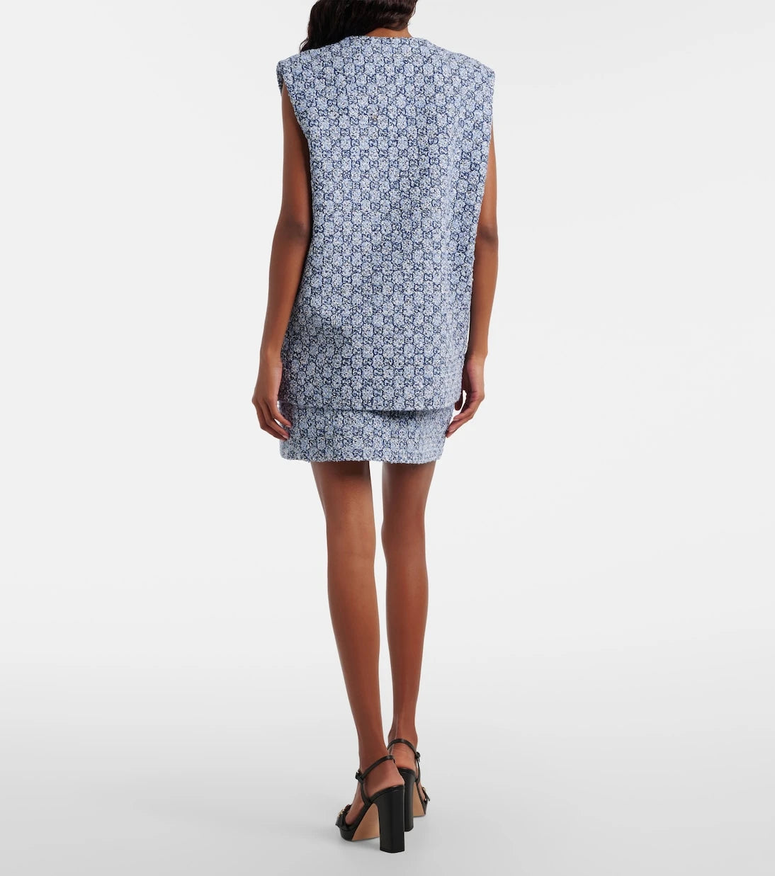 Gucci - GG tweed miniskirt