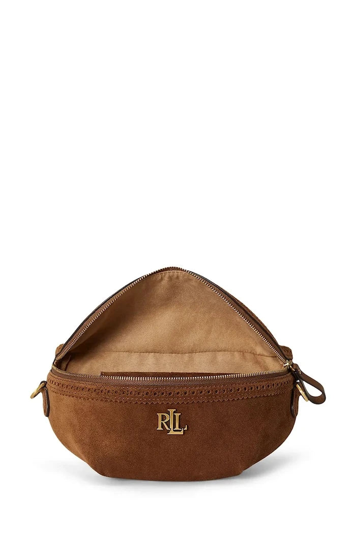 Lauren Ralph Lauren kadın deri crossbody çanta
