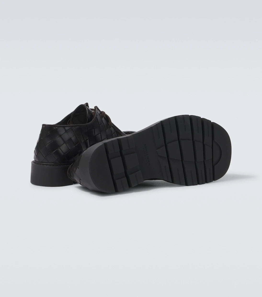 Bottega Veneta - Haddock Intrecciato leather Derby shoes