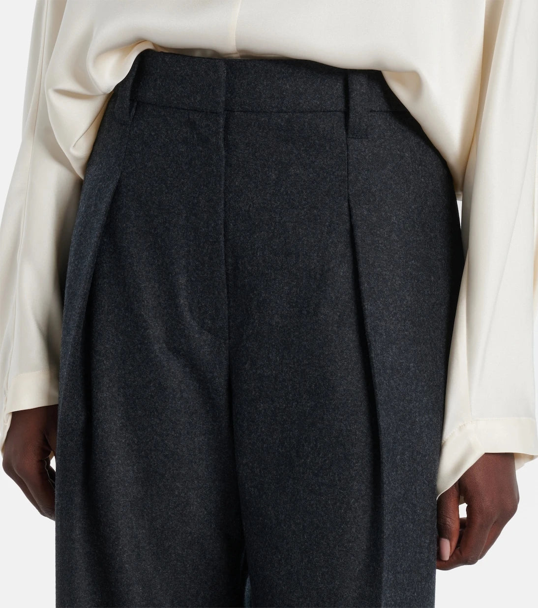 Brunello Cucinelli - Virgin wool straight pants