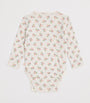 Cotton Floral Bodysuit (1-6 Months)