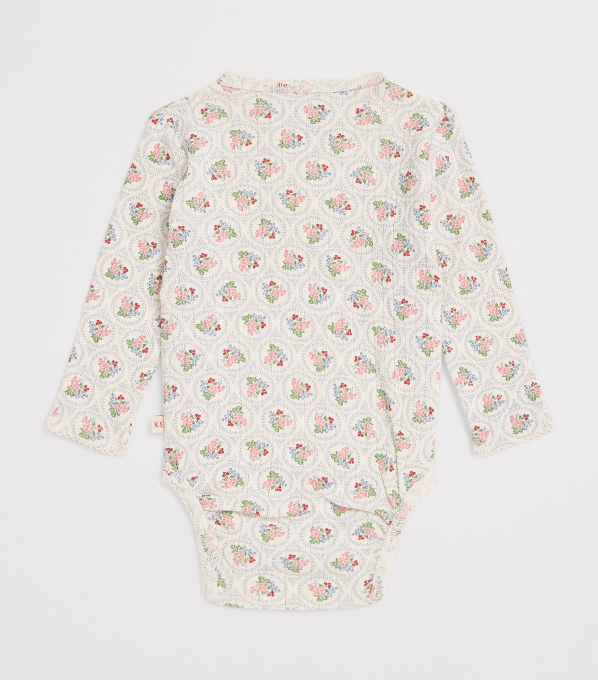 Cotton Floral Bodysuit (1-6 Months)