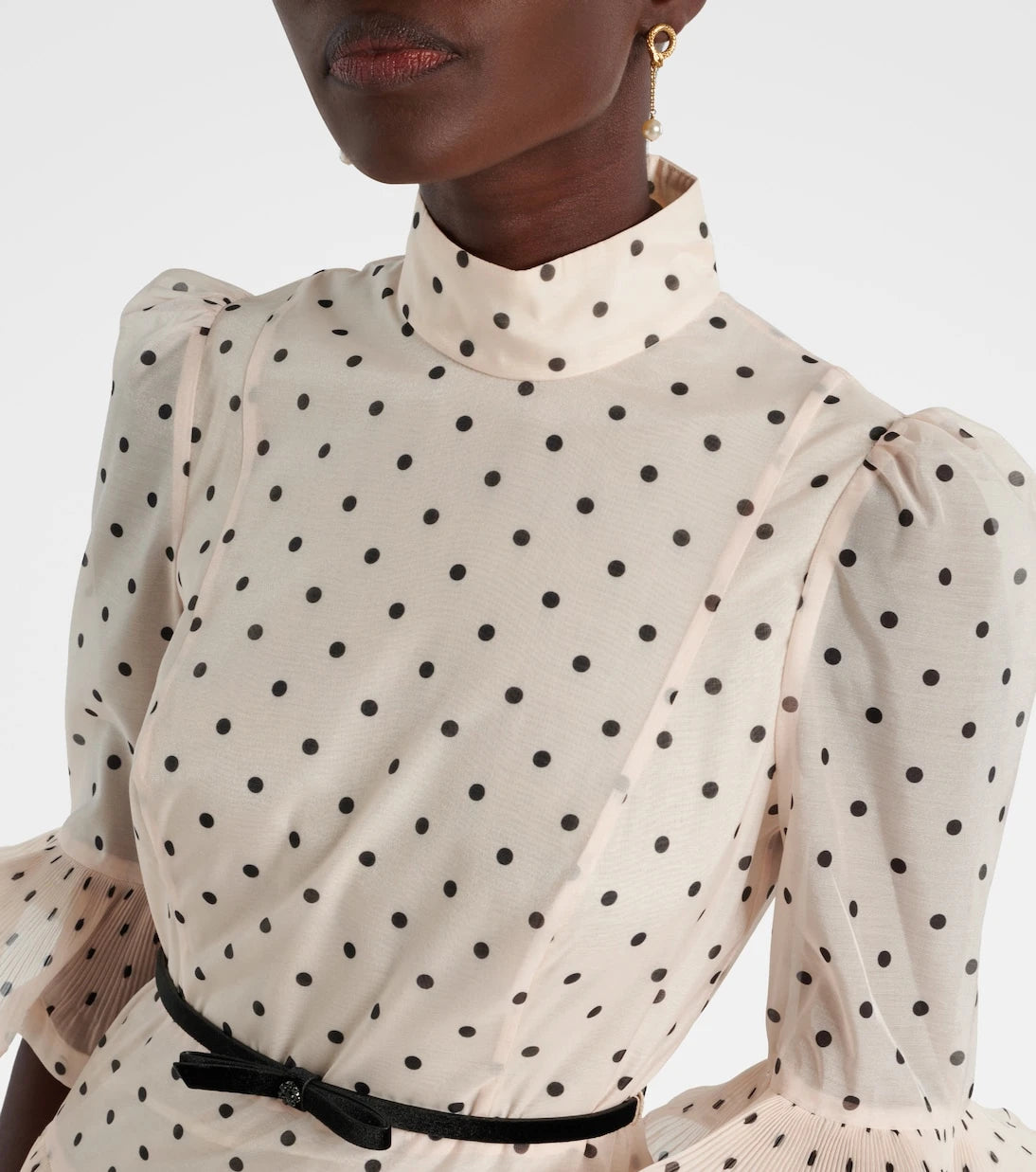 Zimmermann - Polka-dot ruffled minidress