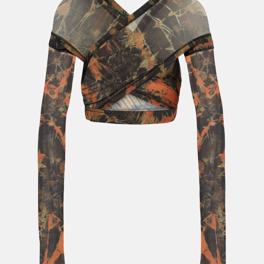 KNWLS - Anti Cross Over jersey crop top