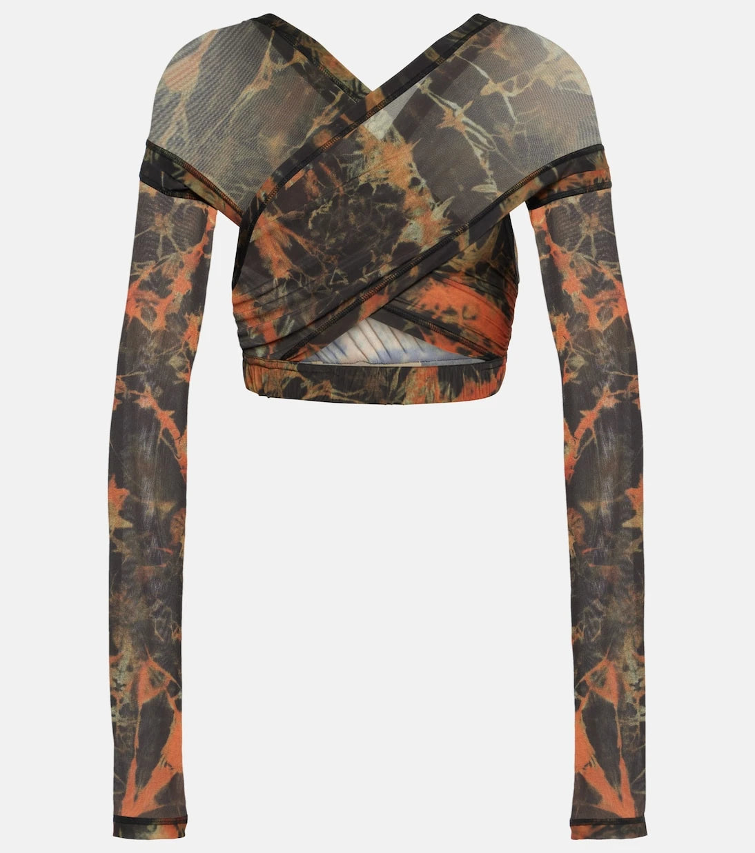KNWLS - Anti Cross Over jersey crop top
