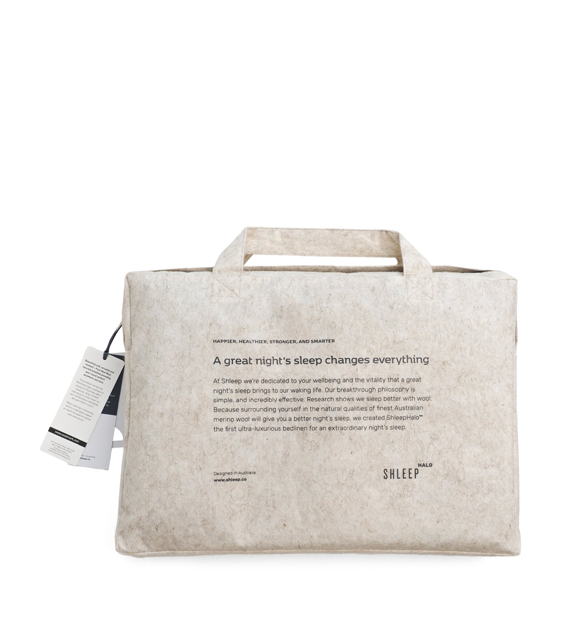 Merino Jersey Super King Duvet Cover (260cm x 220cm)