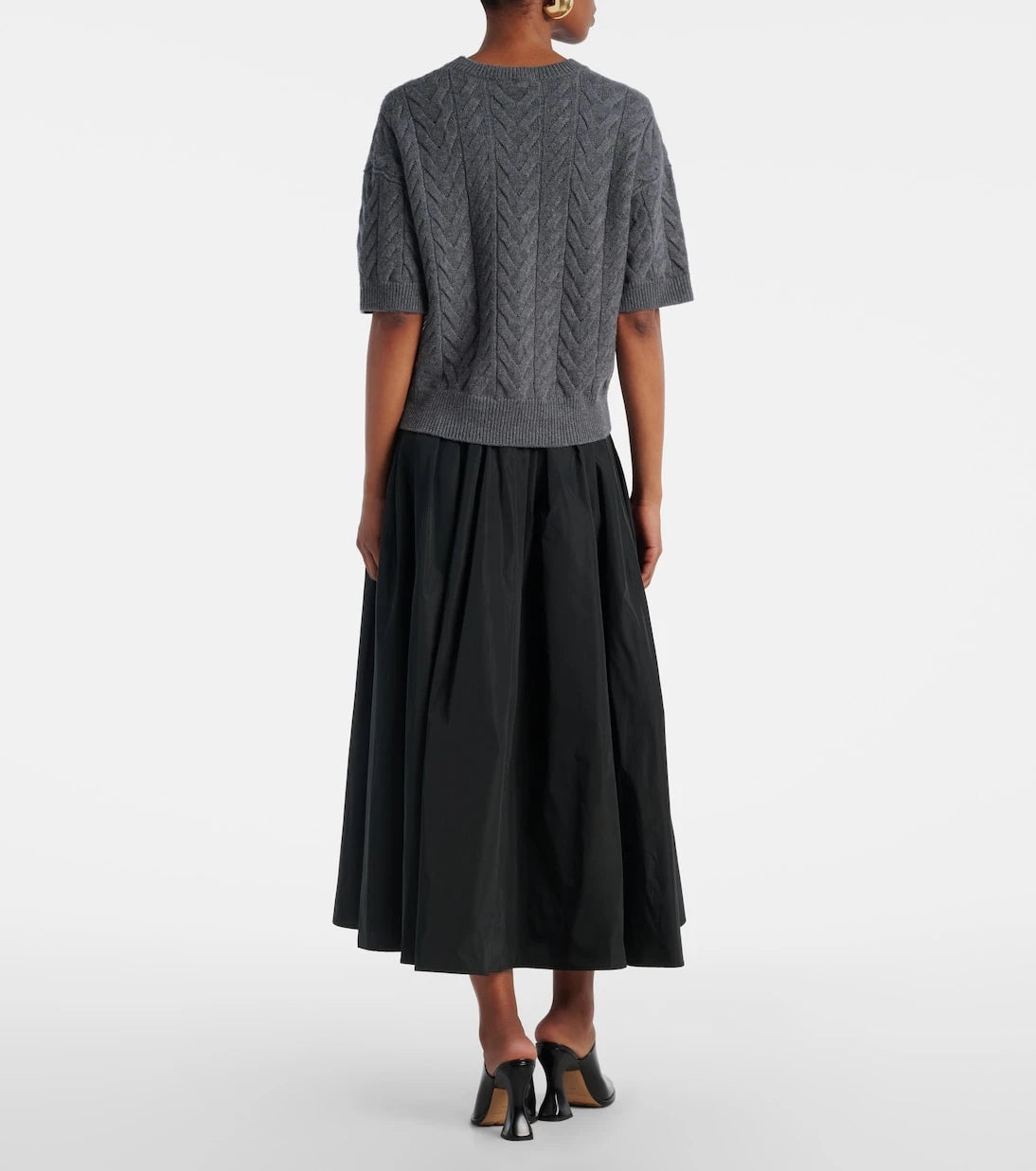 'S Max Mara - بلوزة Dominus الصوفية