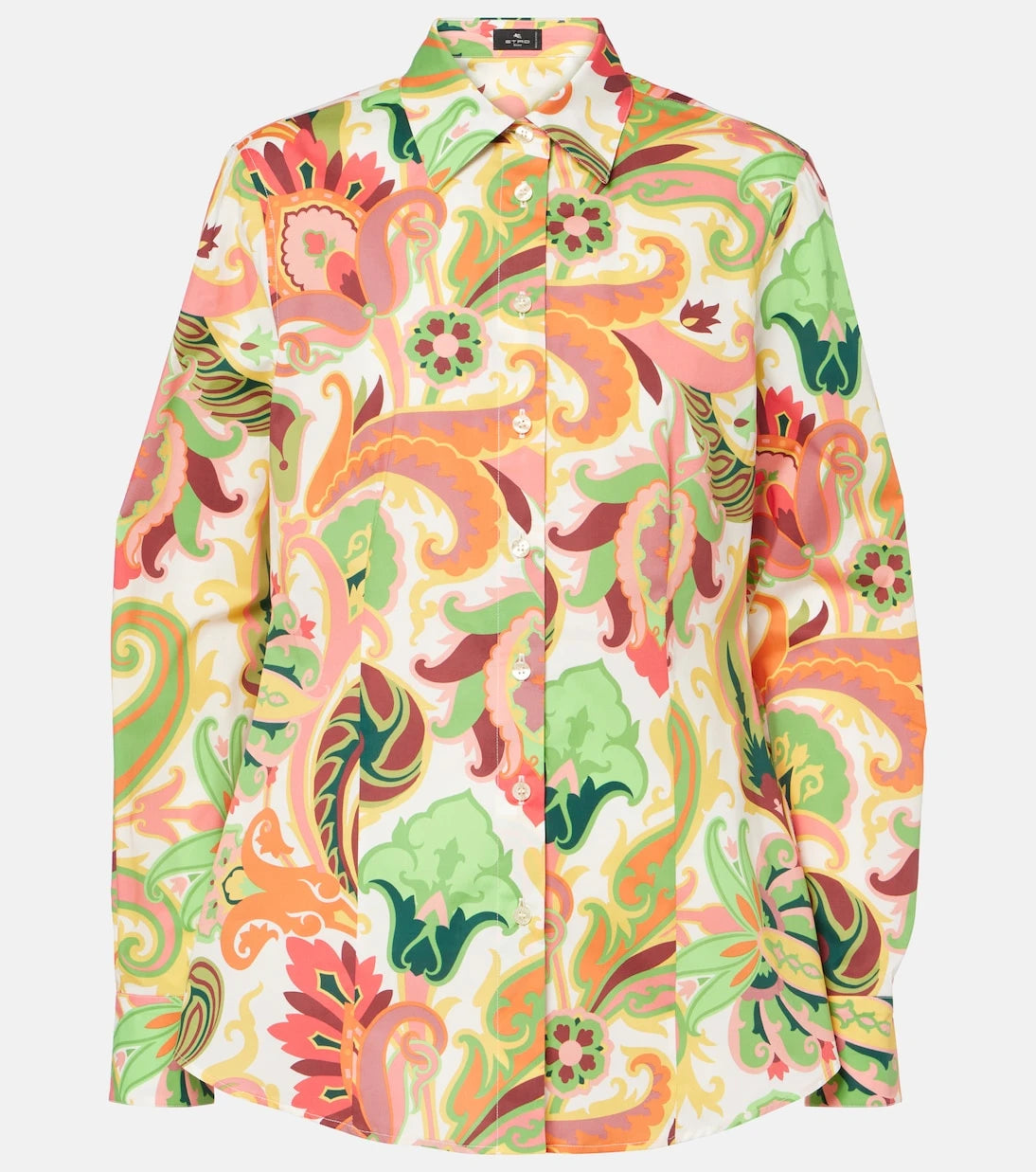 Etro - Paisley cotton-blend poplin shirt