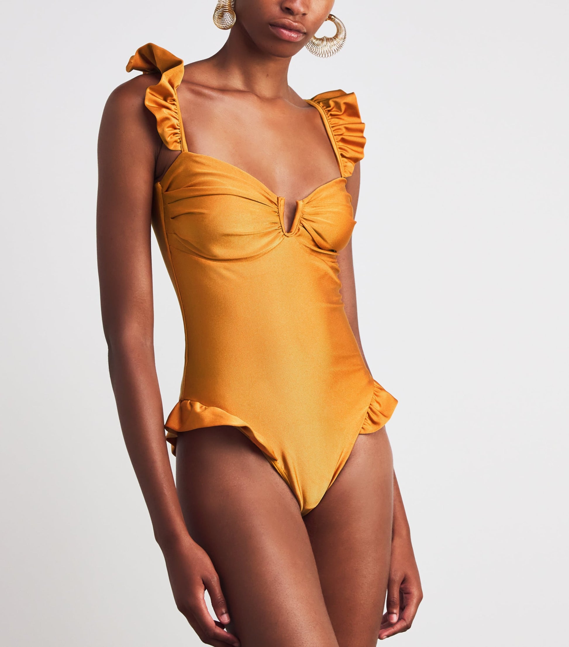 Orange Lagoa Flutter Swimsuit