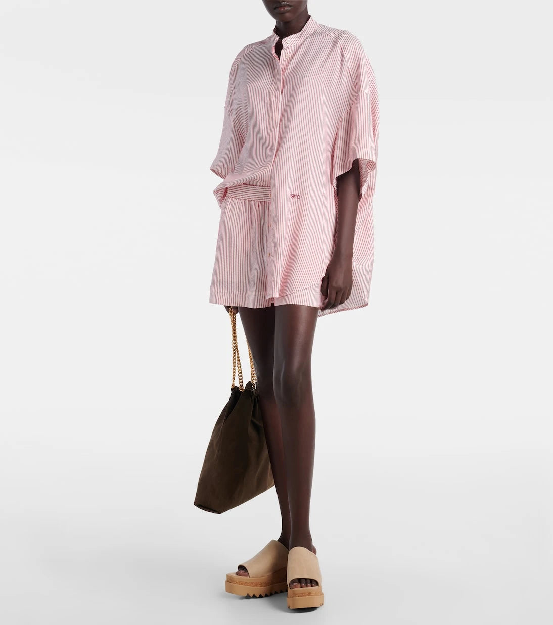 Stella McCartney - Striped silk shirt