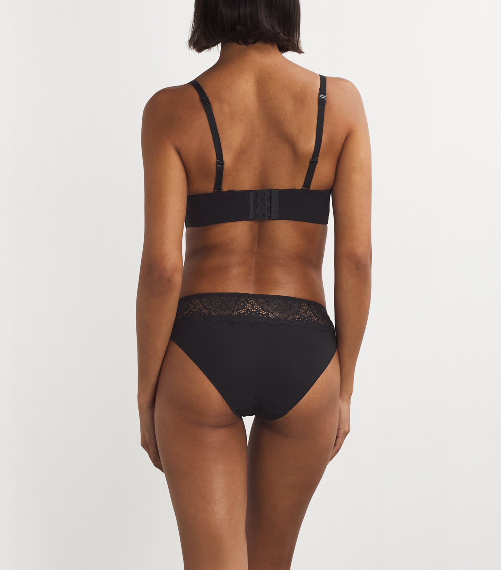 Simone Perele Black Bandeau Essentiel Bra