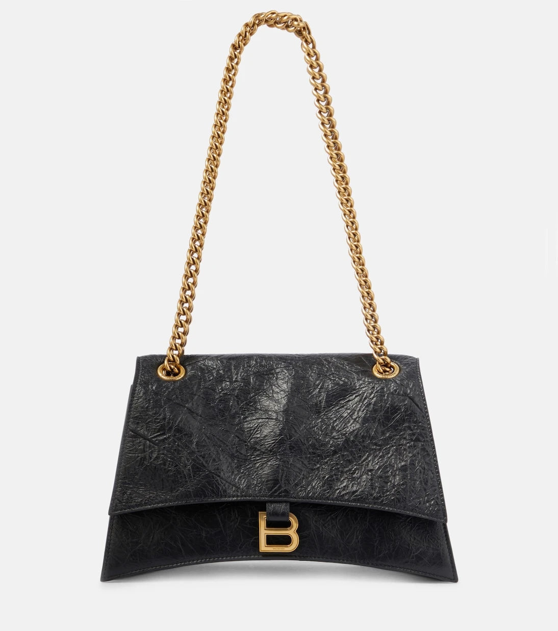Balenciaga - Crush Medium leather shoulder bag