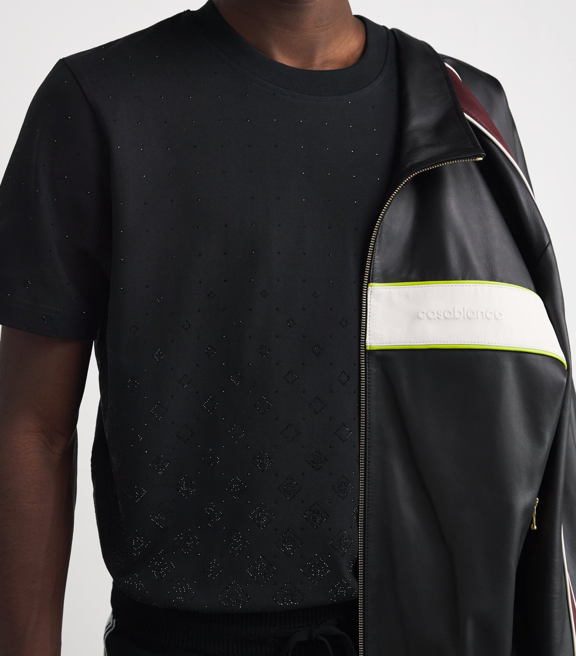 Organic Cotton Crystal Monogram T-Shirt