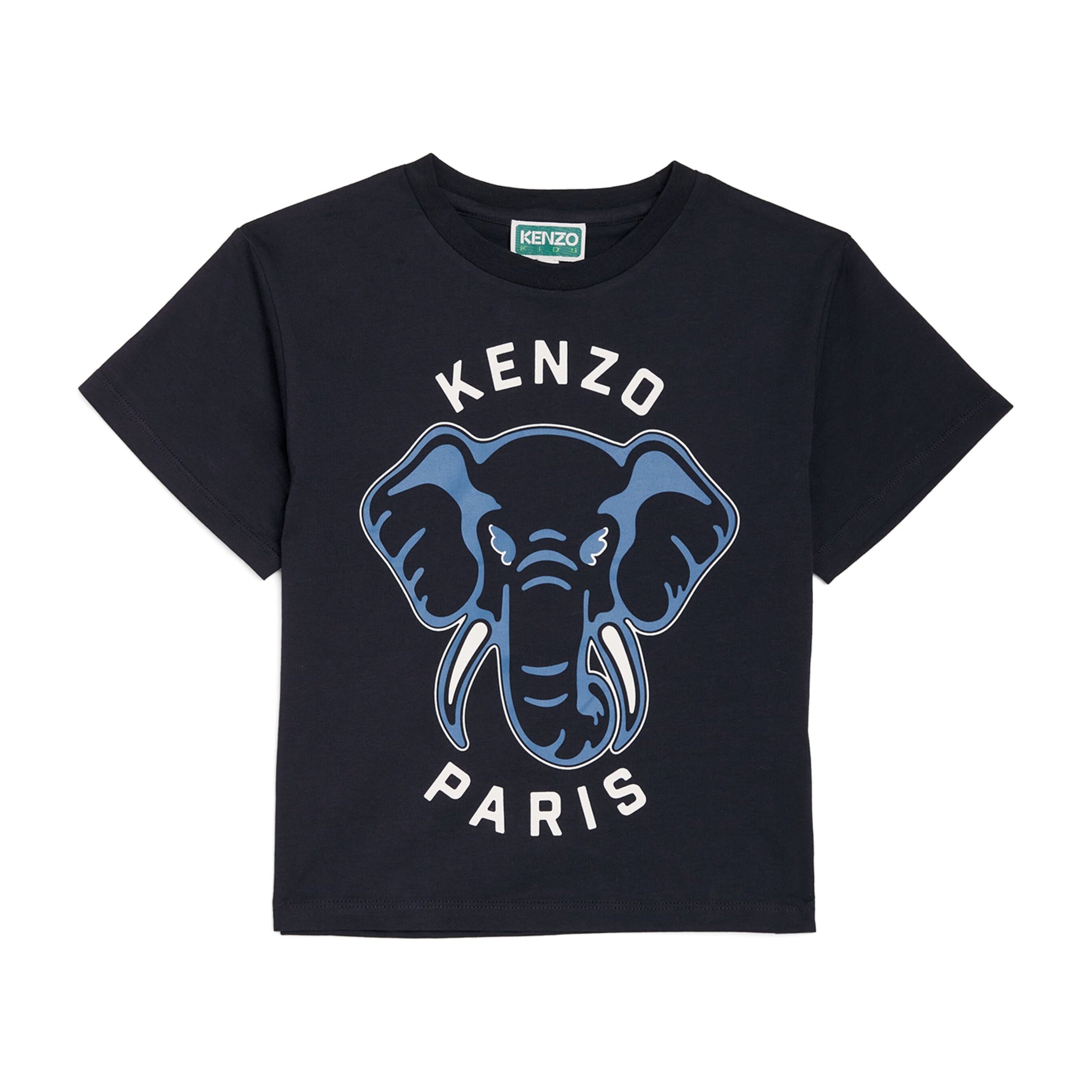 Kenzo Kids Cotton Elephant T-Shirt (2-14 Years)