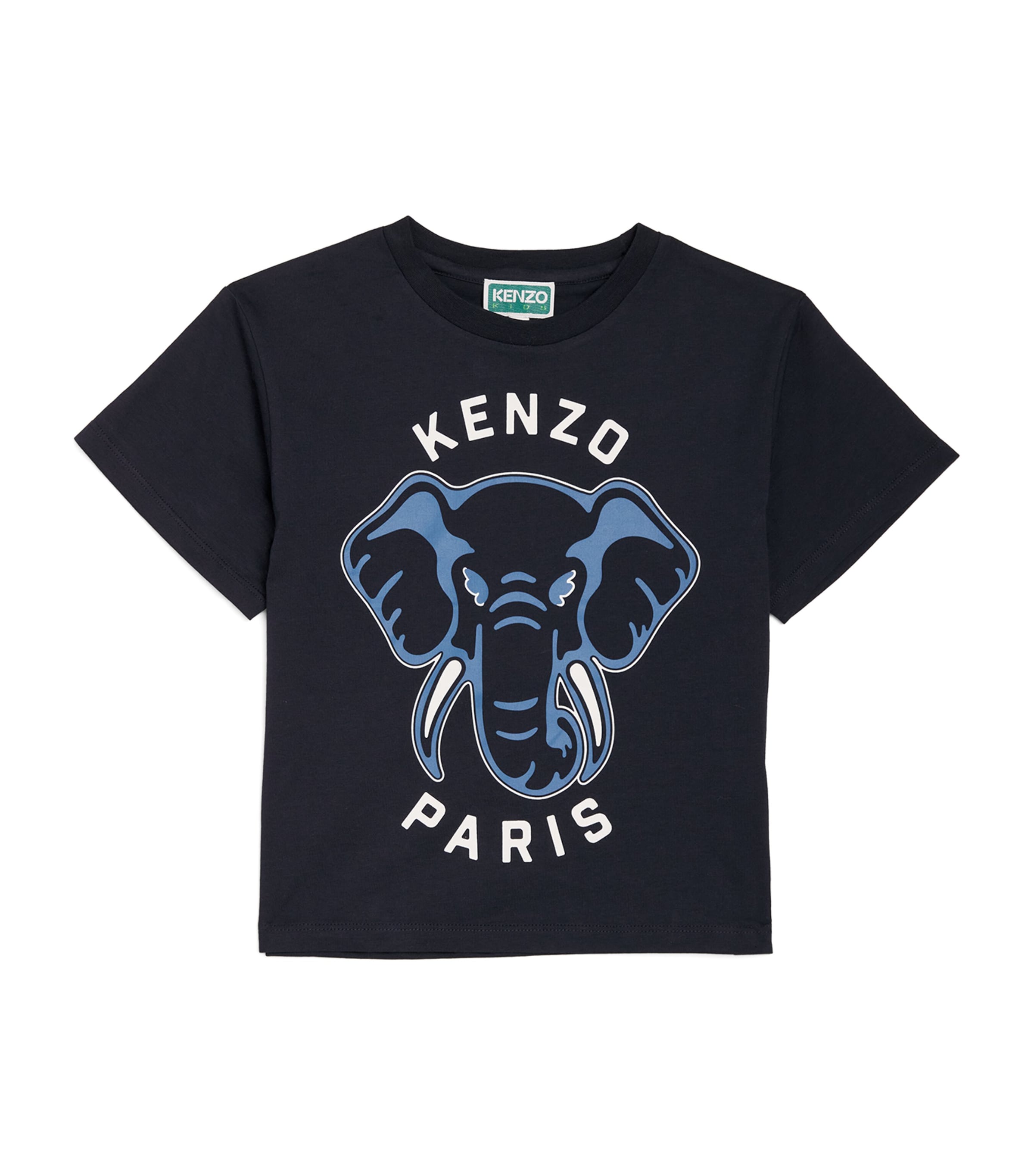 Kenzo Kids Cotton Elephant T-Shirt (2-14 Years)