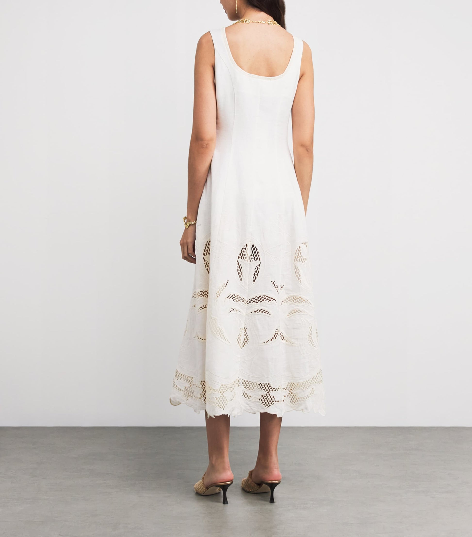 Linen Mila Midi Dress