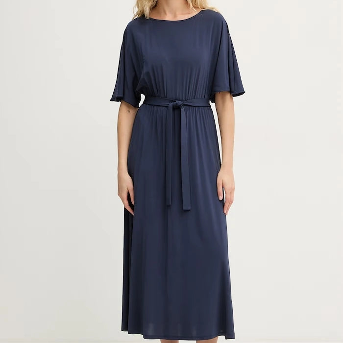 Weekend Max Mara рокля с вискоза DIVO