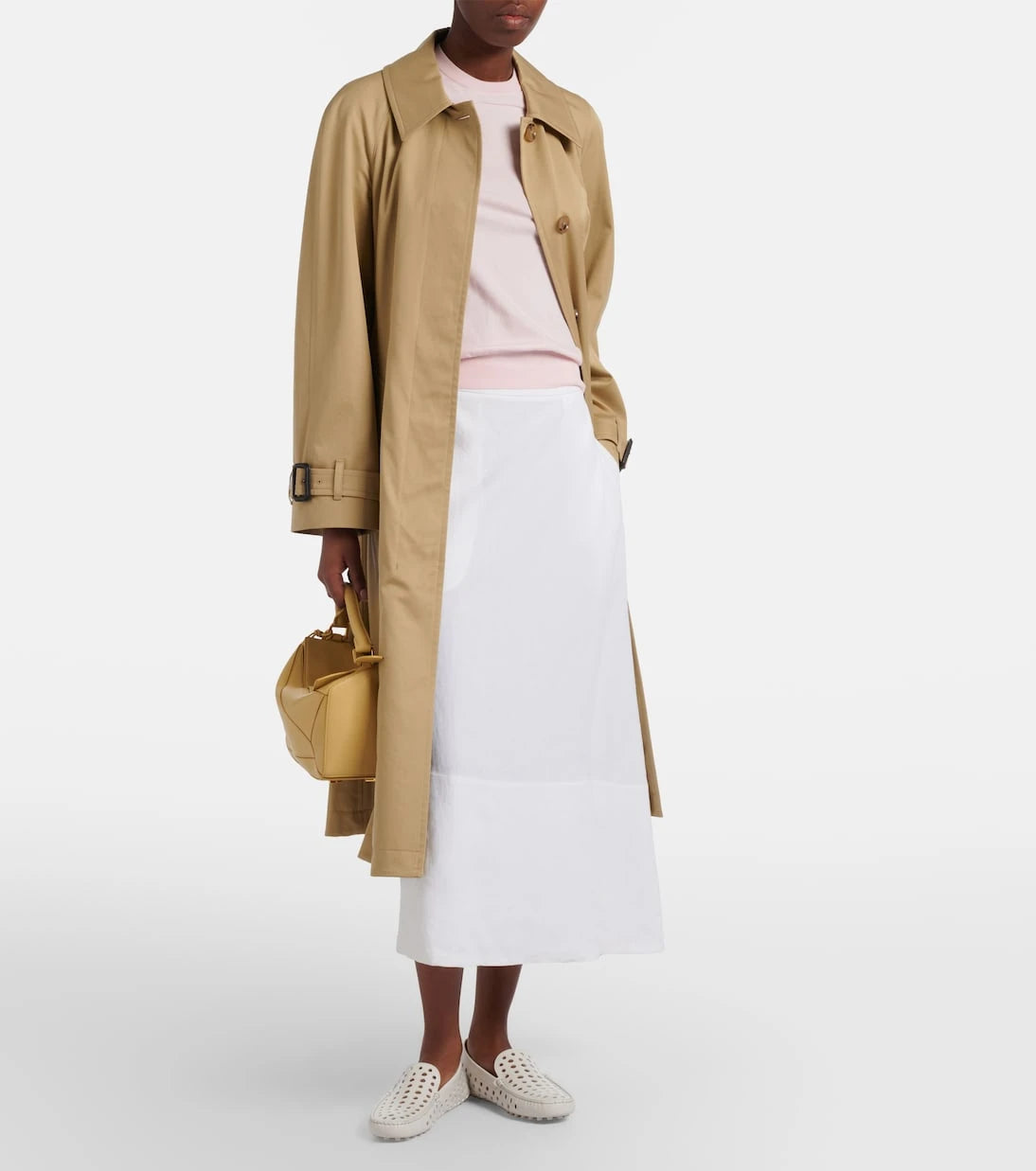 Tod's - Gommino perforated leather loafers