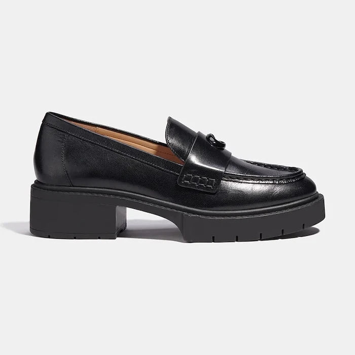 Coach лоуфъри дамски от кожа Leah Loafer