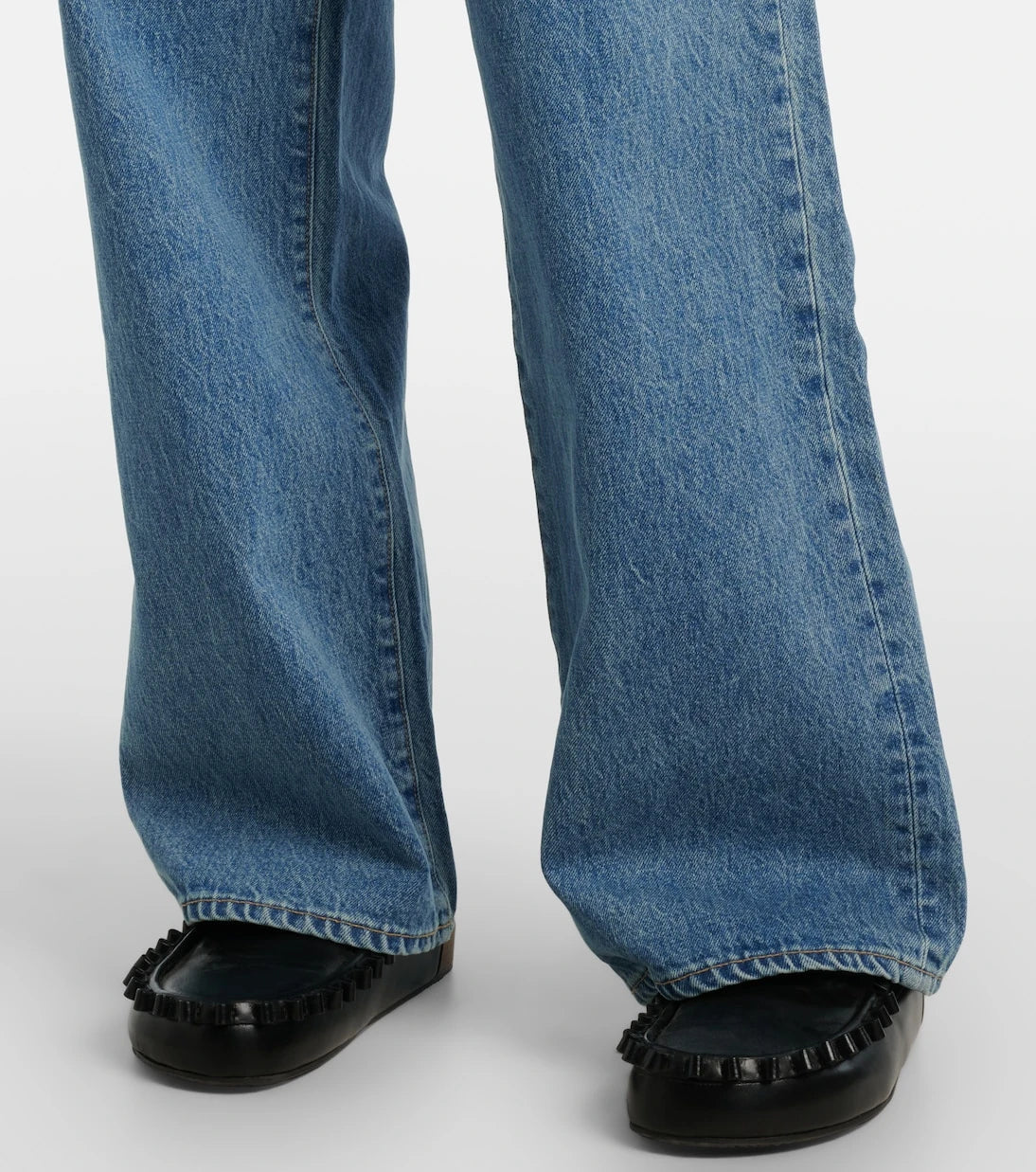 Slvrlake - Lexi low-rise wide-leg jeans