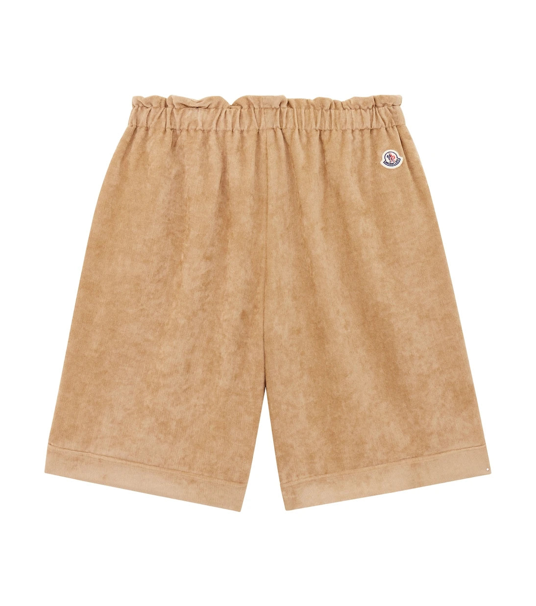 Moncler Enfant - Logo corduroy shorts