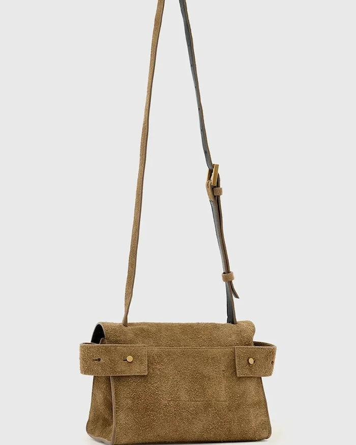 AllSaints URSA Süet Çanta