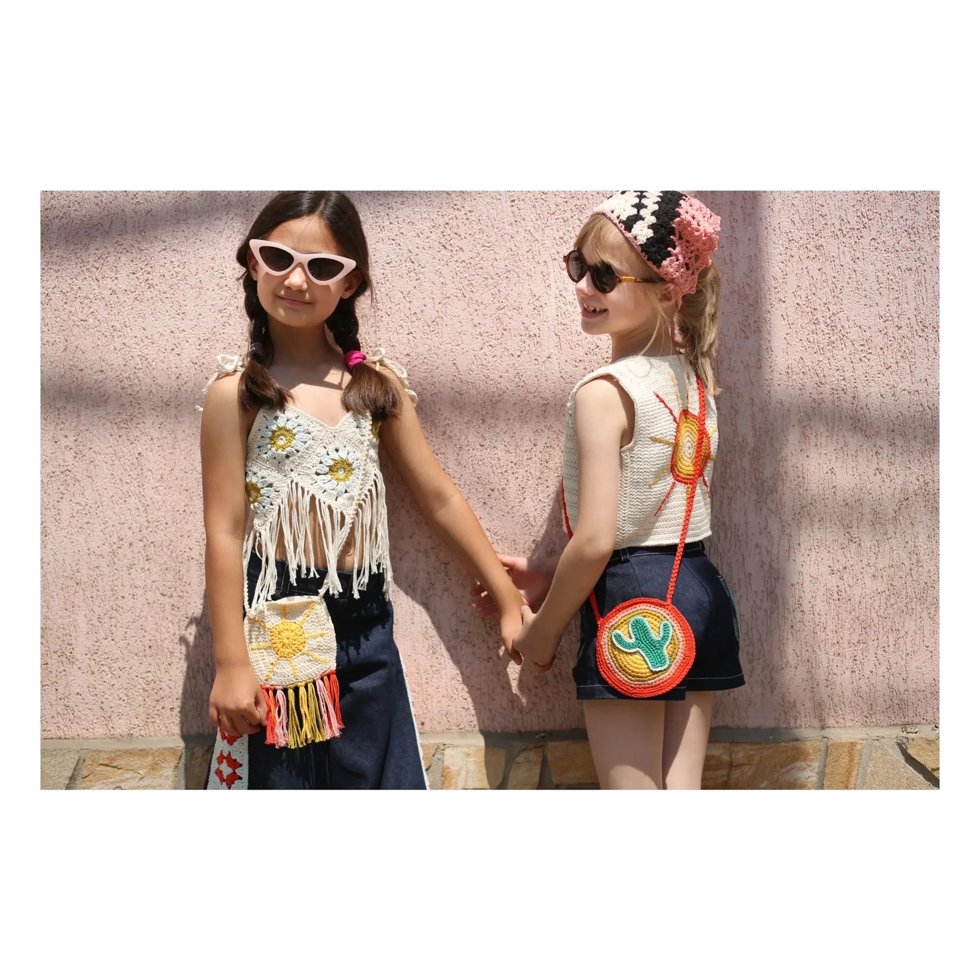 Kalinka - Atacama Crochet Fringe Top | Ecru