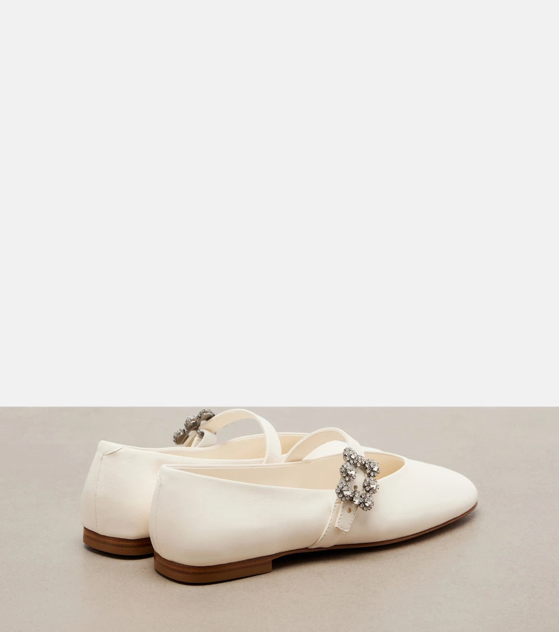Roger Vivier - Roundytoe leather ballet flats
