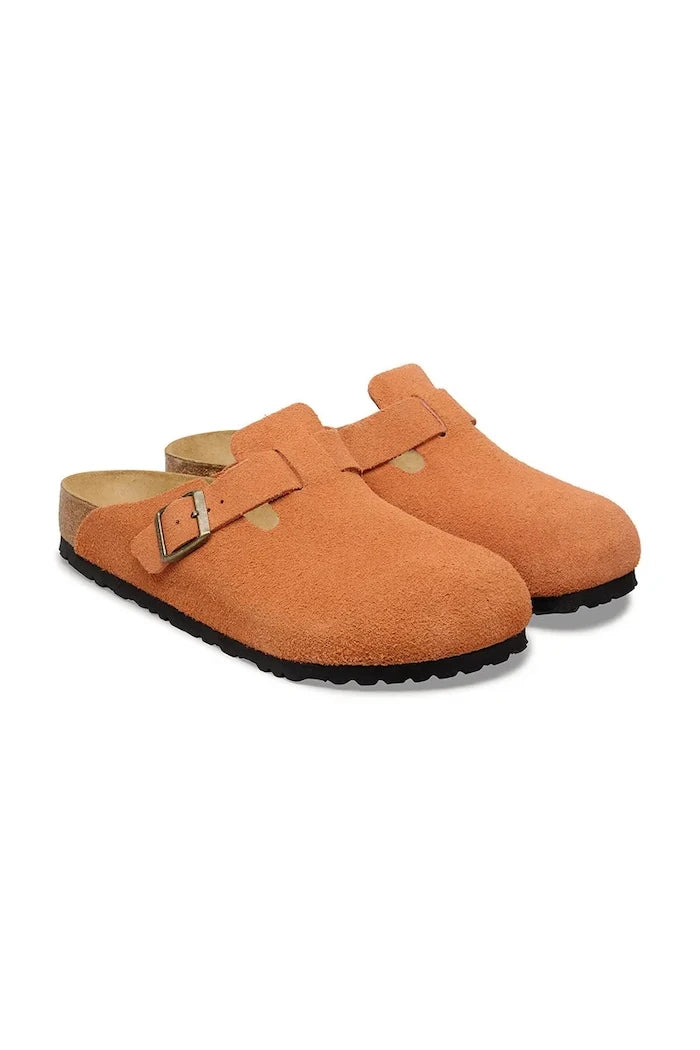 Birkenstock erkek süet terlik Boston