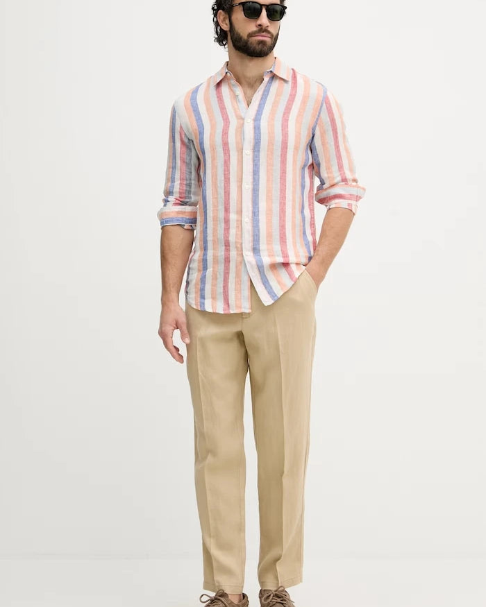United Colors of Benetton erkek keten pantolon