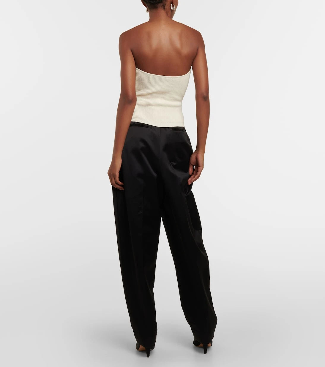 Khaite - Jericho ribbed-knit bustier