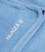 Hunza G Blue Cotton Terry Towelling Shorts