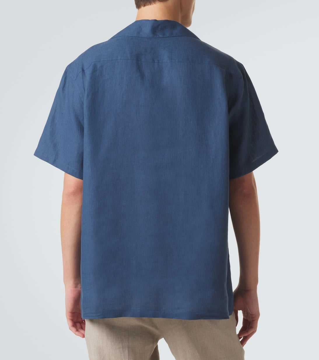Berluti - Scritto embroidered linen shirt