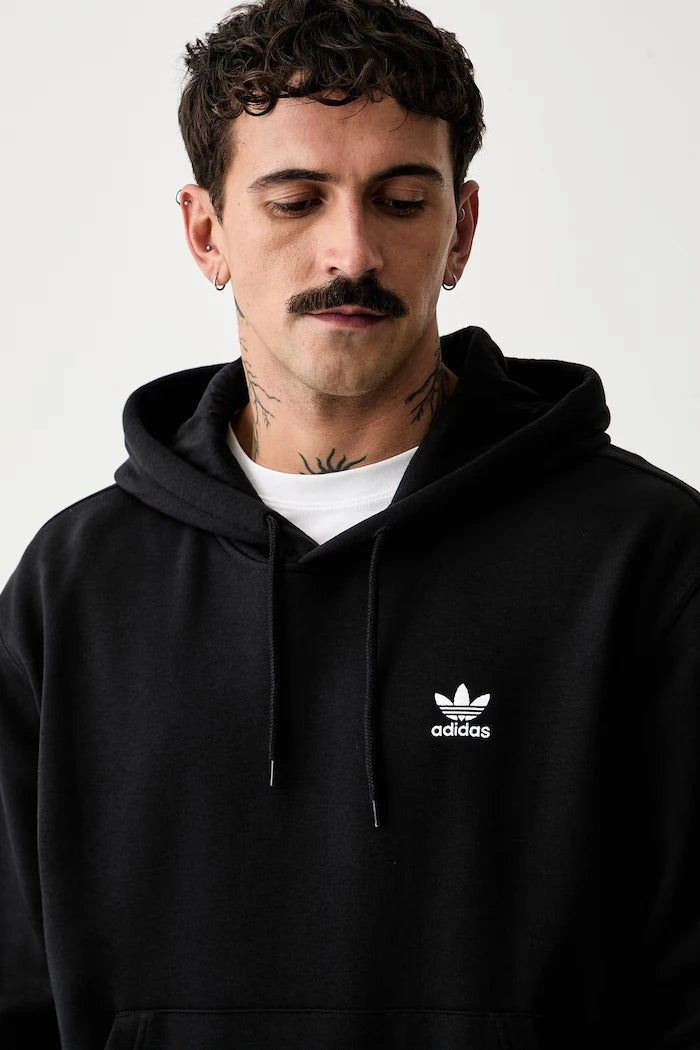 pamuklu erkek adidas Originals kapüşonlu sweatshirt