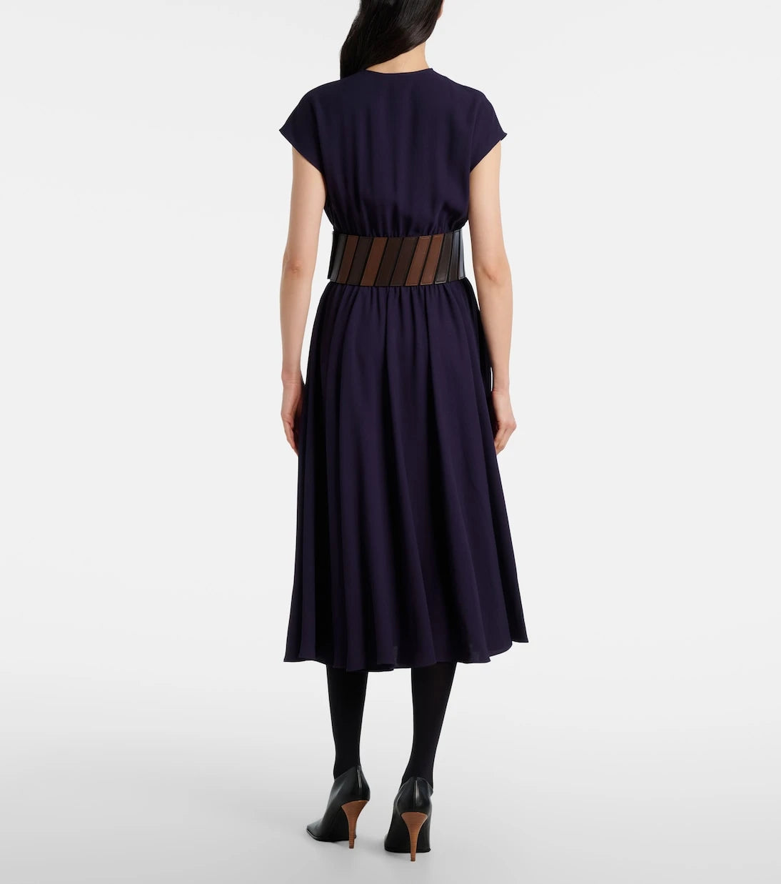 Alaïa - Belted midi dress