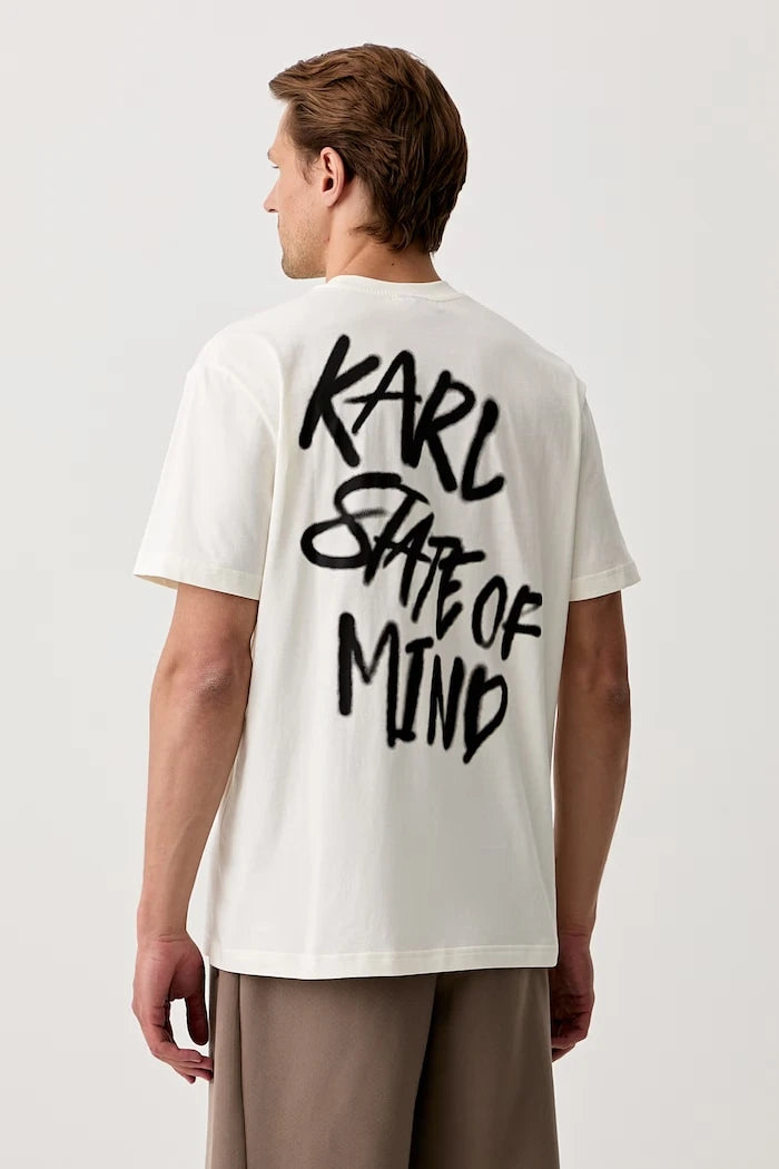Karl Lagerfeld Jeans erkek pamuklu tişört