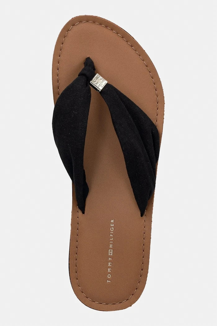 Tommy Hilfiger джапанки дамски TH LTR FOOTBED SUMMER SANDAL