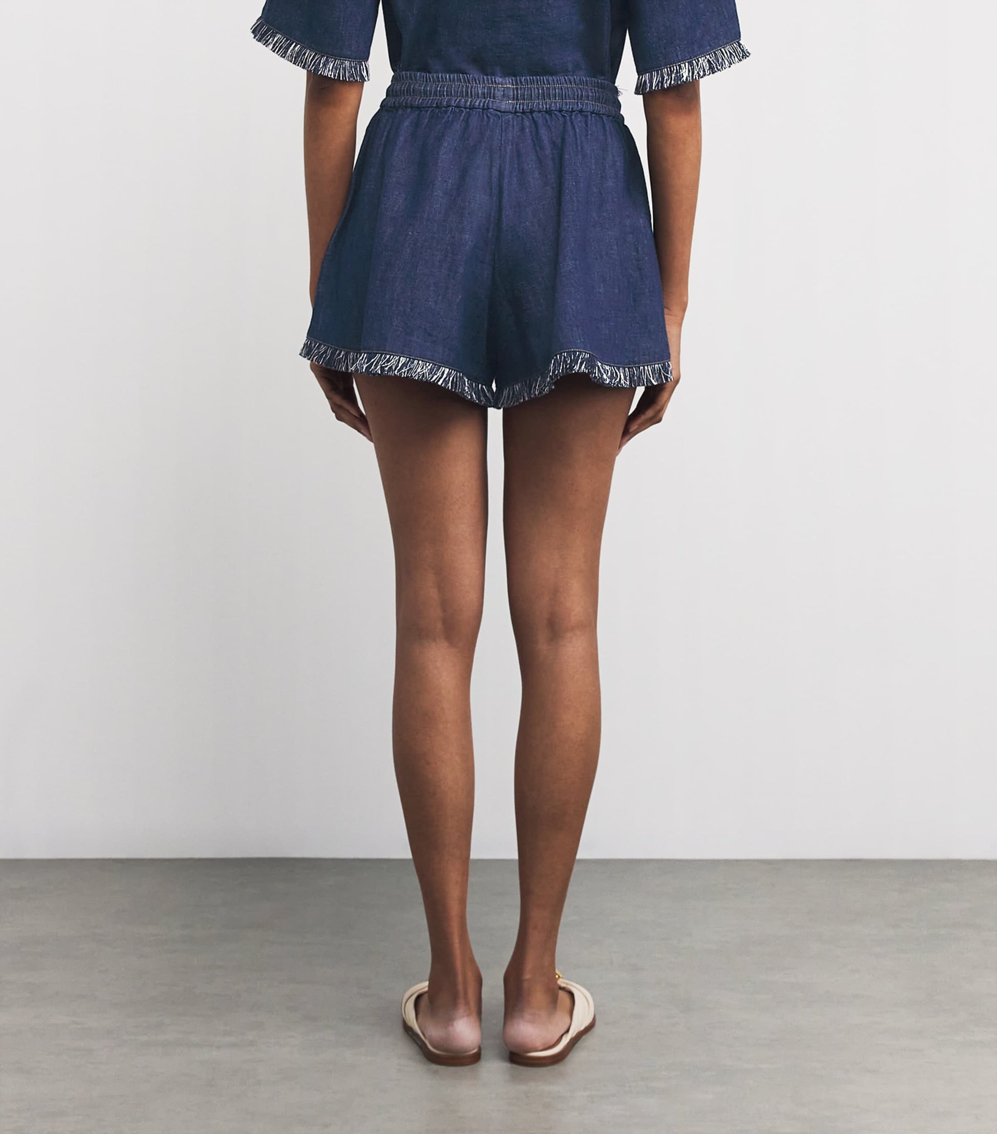 Denim Rhiannon Shorts ALN/ATLANTIC