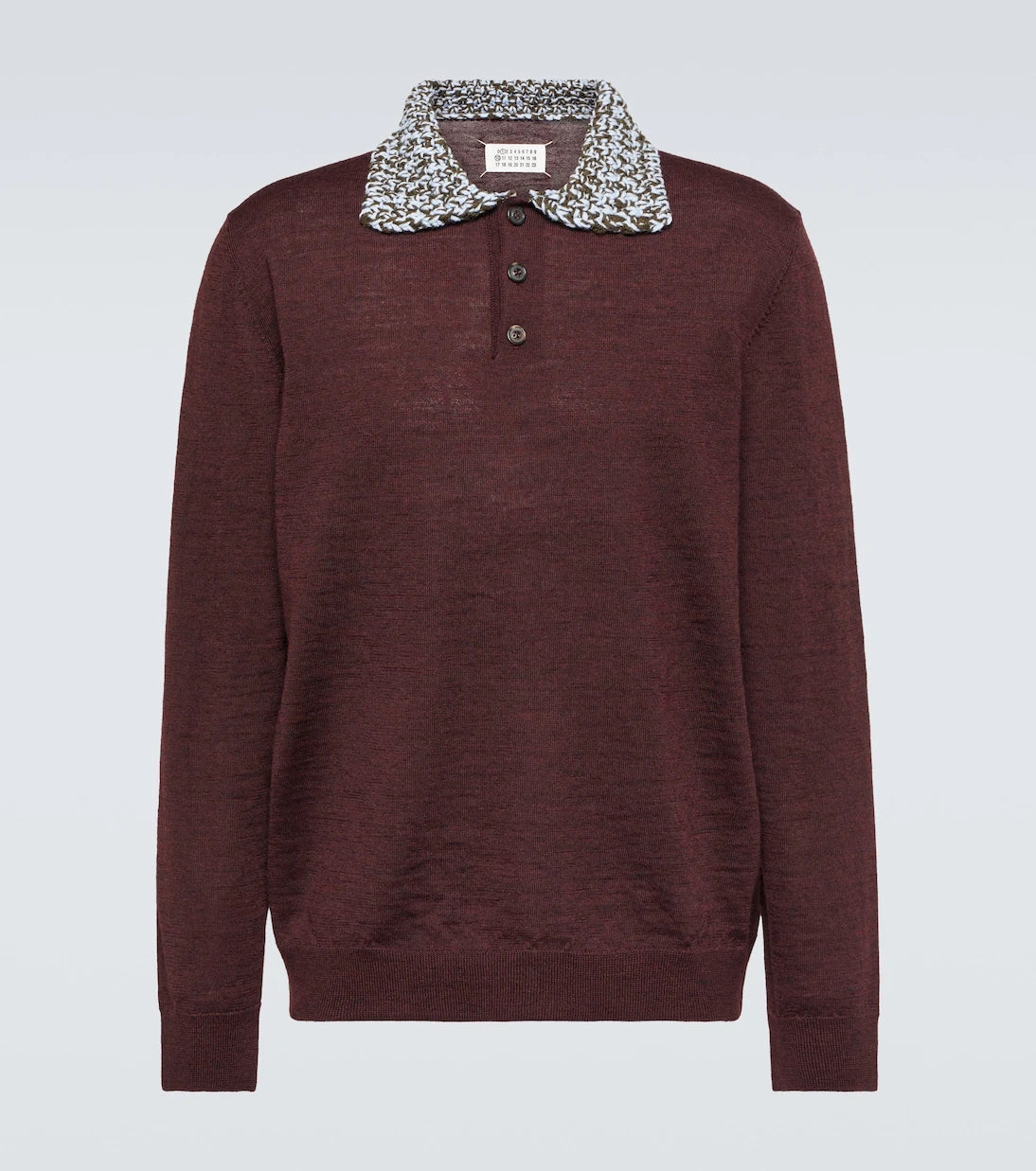 Maison Margiela - Wool polo sweater