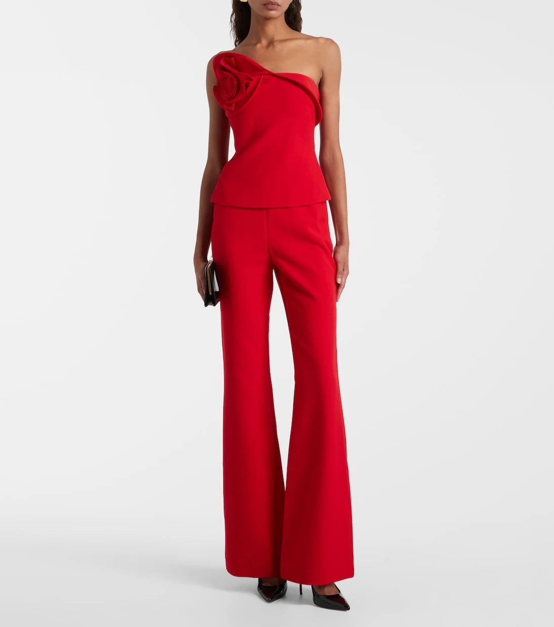 Roland Mouret - High-rise flared pants