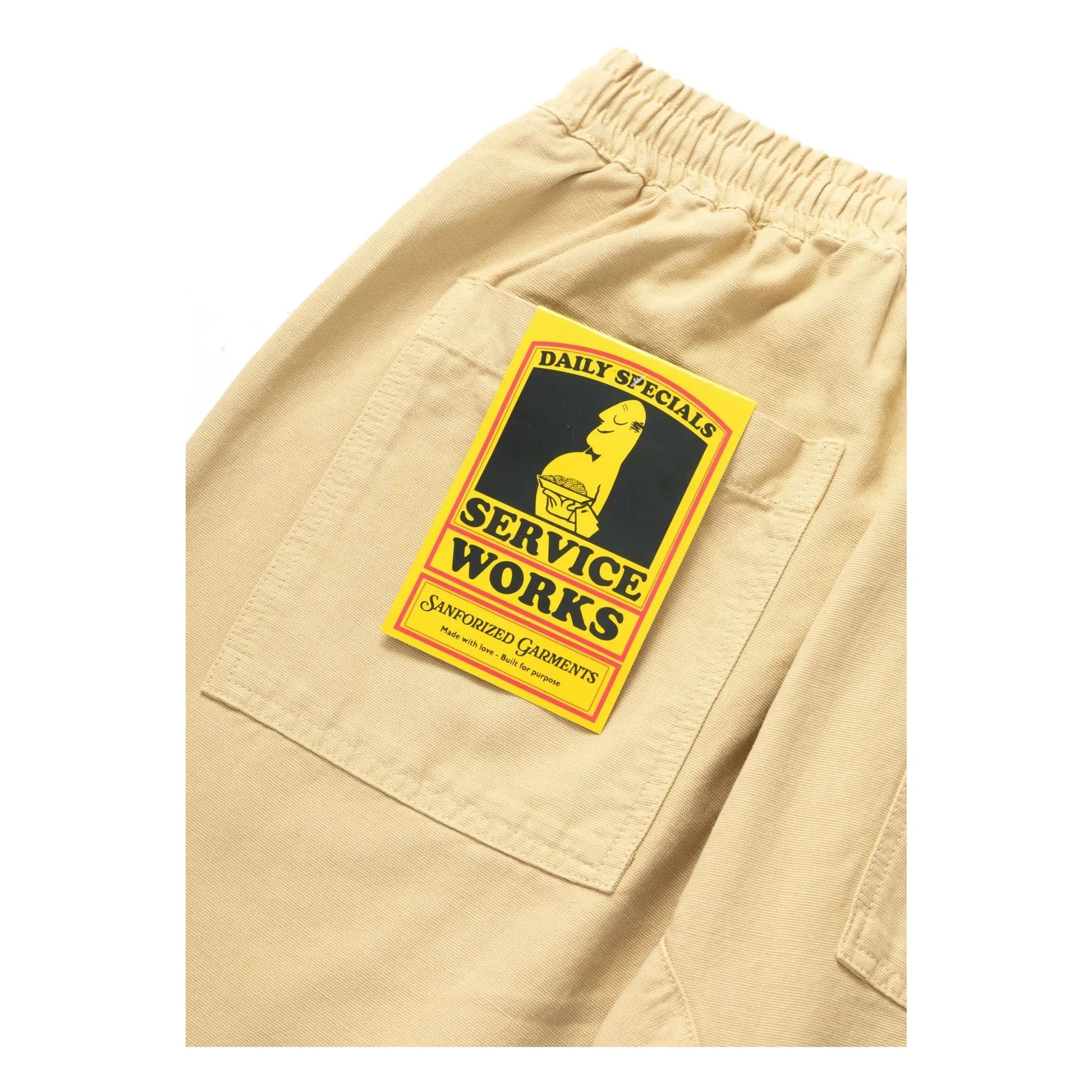 Service Works - Classic Canvas Chef Organic Cotton Pants | Beige