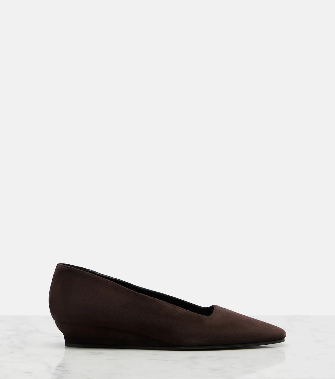 The Row - June suede wedges