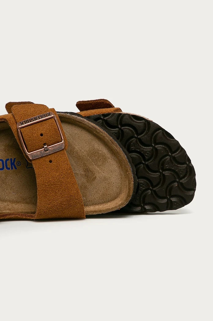 Велурени чехли Birkenstock Arizona SFB