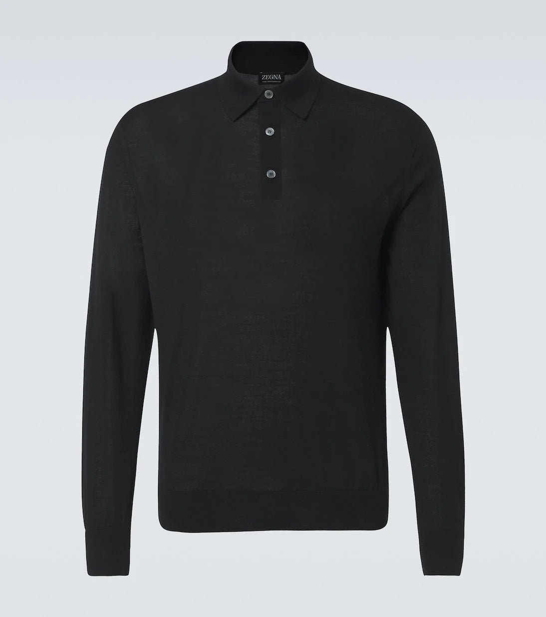 Zegna - Wool polo shirt