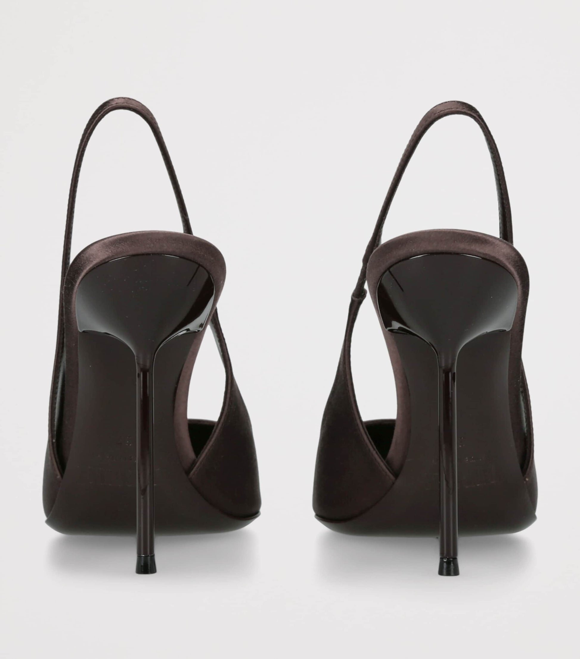 Satin Lidia Slingback Pumps 105