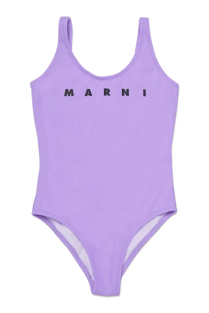 Marni цял бански за деца MM37F SWIMSUIT