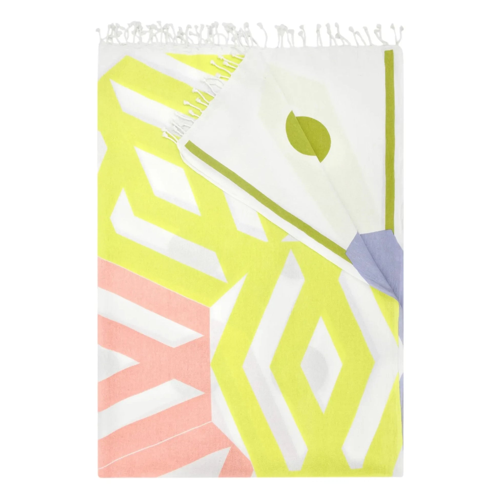 Mapoésie - Bloom beach towel | Purple